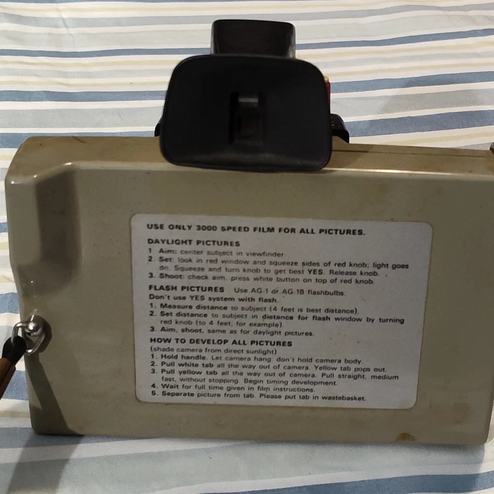 Vintage Camera with Flash Attachment